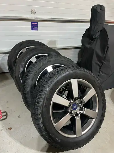 Hi I have my good condition Ford F150 Lariat Sport Rims + Tires for sale These are the nice 6 Spoke...