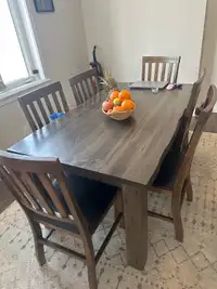 The brick dining table 
