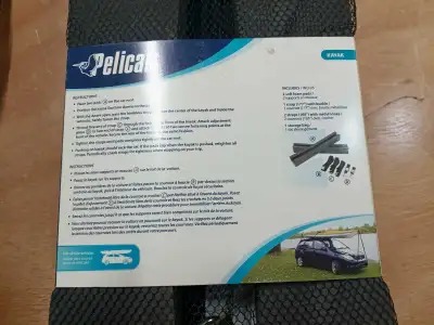 1 Foam roof top kayak carrier for car or suv new never used. Great christmas gift. $10