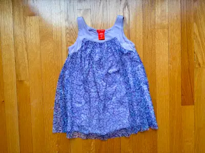 4T Purple Floral Dress, View more