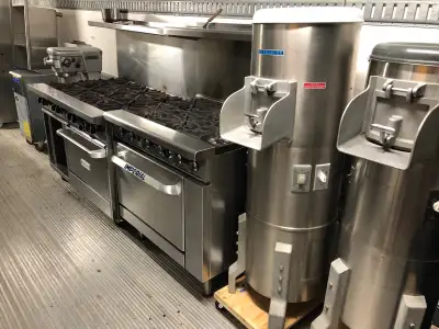 Selection of Certified Commercial Restaurant Equipment in a Climate controlled shop, updated weekly....