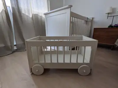 Tartine et Chocolat, french brand, baby bedroom set Very sturdy made from hard wood Color: grey/ dar...