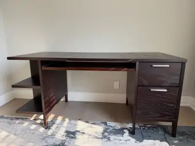 Baronet office desk - solid wood, View more