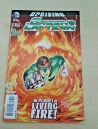DC Comic The New 52 Green Lantern #33 The Planet of Living Fire!