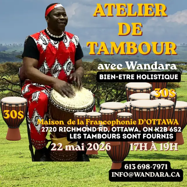 Uplifting Drumming Workshop / Entraining Drumming Workshop454687857385809920