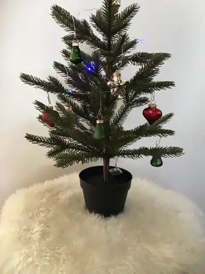 IKEA small tree with bulbs and led lights. , View more