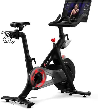 Peloton bike. Gently used. Used for knee surgery rehab. Like new condition. Will include the Peloton...