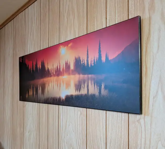 Lake Sunset Canvas Print in Home Décor & Accents in Red Deer - Image 3