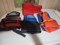 4 PFD'S MOSTLY STORED NOT USED