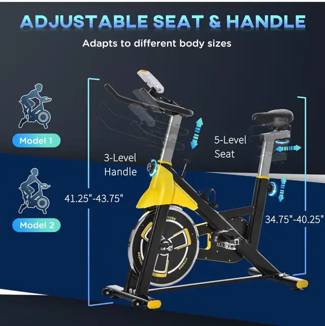 Stationary Exercise Bike Soozier - New! in Exercise Equipment in Cambridge - Image 7