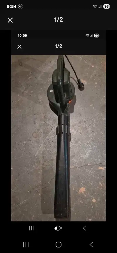 Black and Decker Blower Vacuum, View more