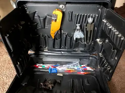 All this would cost over $3000 new. Includes lockwire pliers, Ideal L-5560 Wire stripper, Daniels HX...