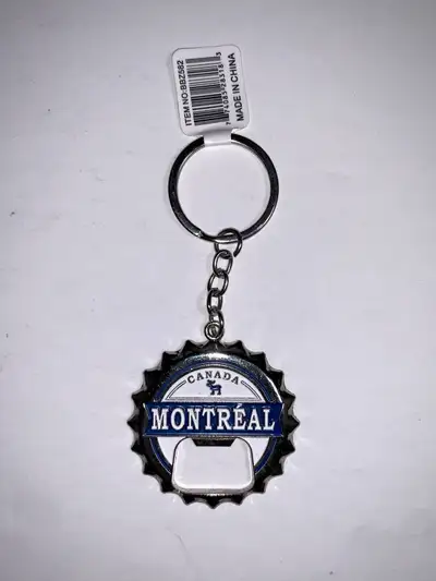 Montreal Bottle Opener Keychain, View more