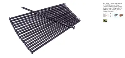 Landscape Stakes 10 Inch 50 Counts, View more