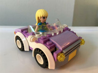 Lego Friends Brickmaster Convertible car with figure
