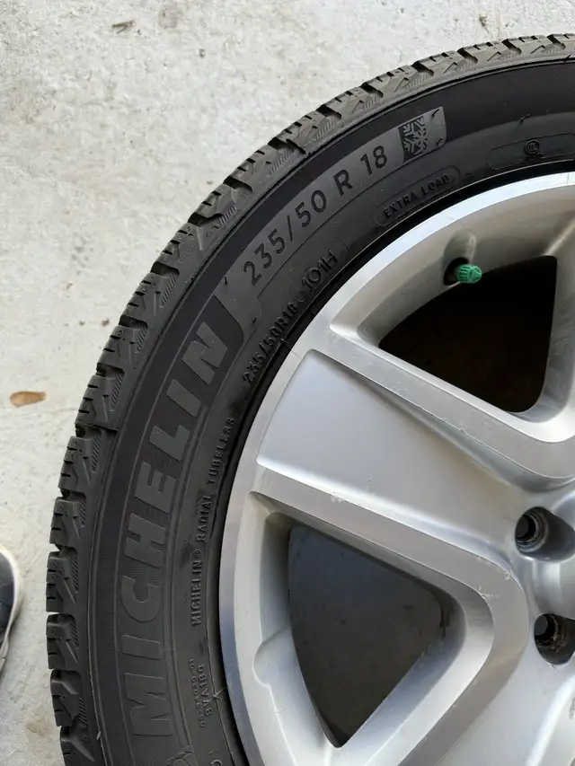 Great Winter Tires and Rims set VW/Audi - 235/50/18 in Tires & Rims in Markham / York Region - Image 4