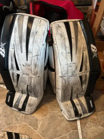 Hockey Goalie Pads, Blocker and Glove, View more