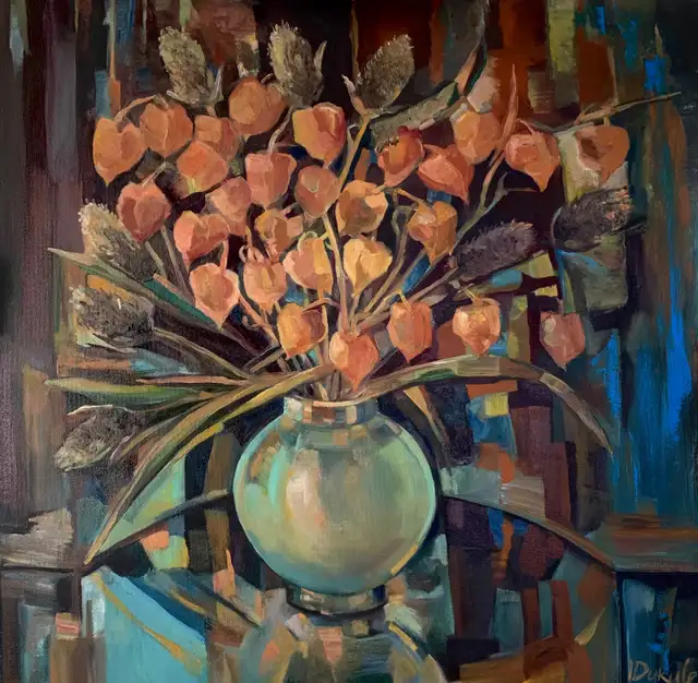Flowers oil paintings in Arts & Collectibles in City of Toronto - Image 4