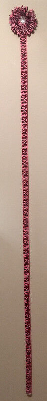 Pink Zebra Barrette Holder 5ft in Other in Medicine Hat