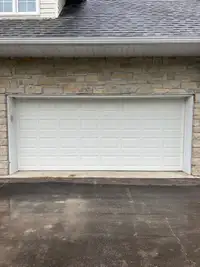 used Clopay garage door (look at description)