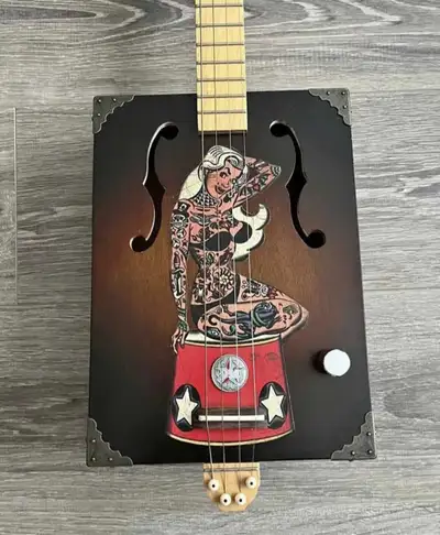 Cigar box guitar, View more