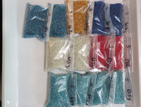 1,633.2 grams of Mixed Glass Seed Beads (Bundle 4)