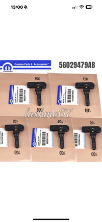 5PCS TPMS TIRE PRESSURE SENSORS CHRYSLER DODGE JEEP 56029479AB