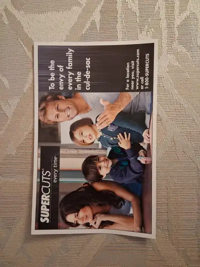 2008 Supercuts Haircut flyer and coupons, View more