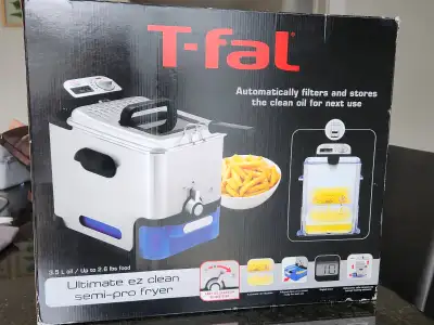 T-FAL DEEP FRYER, View more