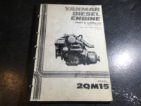Yanmar 2QM15 Diesel Engine Parts Catalog 2 Cylinder 15 HP