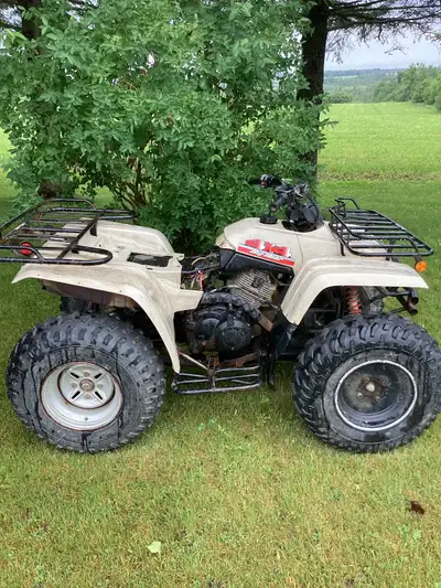 Motor is perfect starts and runs good it’s front wheel drive only good for farm running or bush need...