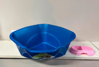Cat Litter Pan and Pet Double Bowl, all only $2