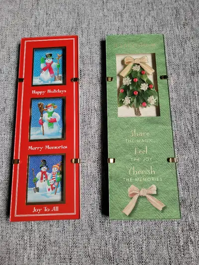Hallmark Snowman and Christmas Tree Plaques (EACH), View more