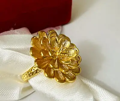 big flower ring , View more