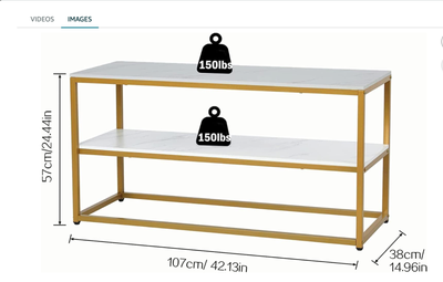 TV Stand for TVs up to 50 Inch, Modern, View more