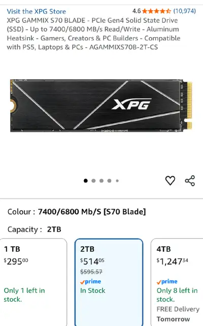 SSD à vendre , View more