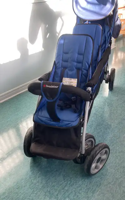 foundations 3 seat stroller , View more