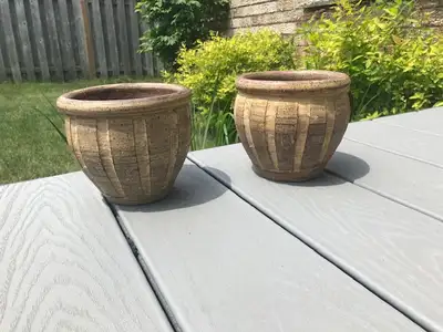 Ceramic Garden Pots - Set of 2, View more