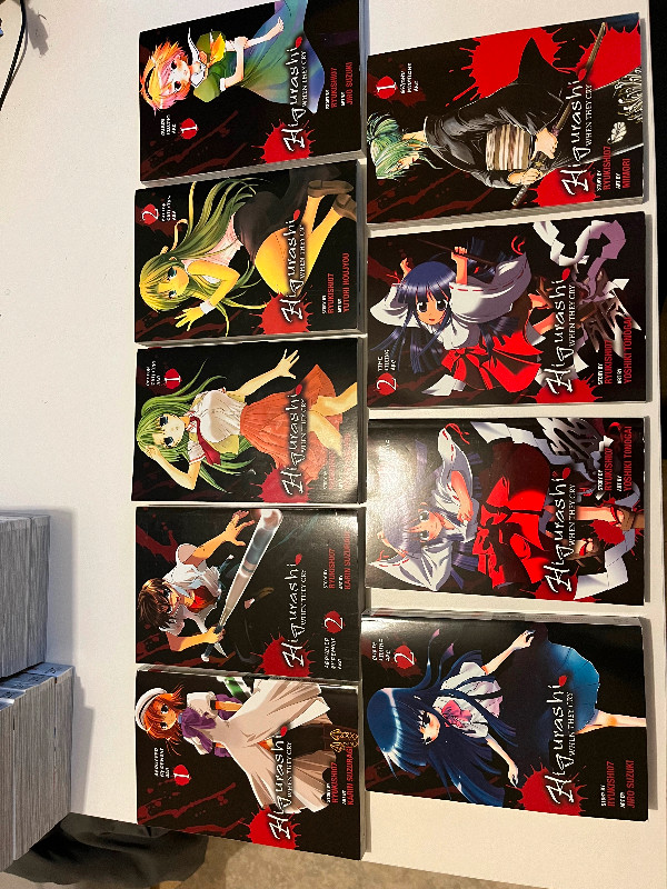 Higurashi manga full collection dans Bandes dessinées  à Lac-Saint-Jean - Image 2