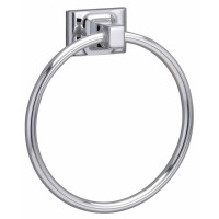 6" Chrome towel Ring.  Comes with Mounting Hardware  (Q)