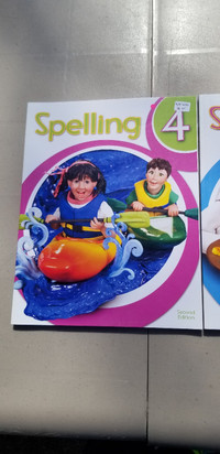 BJU Spelling Student books 4 and 5 lot - new