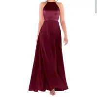Sorella Vita bridesmaid dress size 6, burgundy