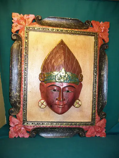Wood mask, View more
