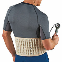 Hammacher Schlemmer  Lumbar Disc Decompression Belt. Back Pain