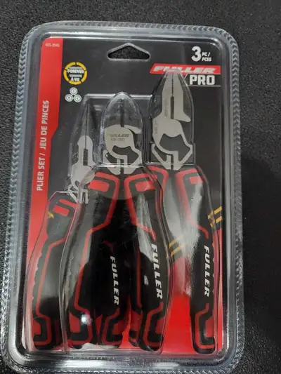 Fuller Pliers Set of 3 Pieces Sealed Packages , View more