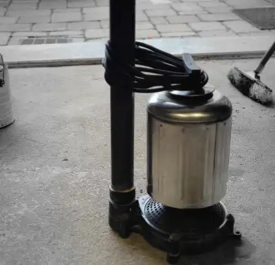 POMPE SUBMERSABLE Fonctionne sous l'eau ( REDUIRE a le 04 Dec 2025 ) $100 (pour drainer l'eau de la...