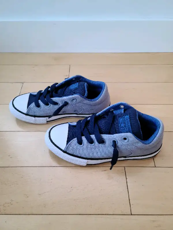 Converse Ctas High Street Slip Glacier Grey/Navy - Size 13.5T62854394825730122