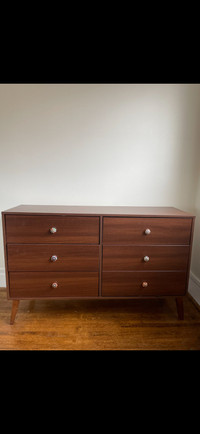 6 drawer wooden dresser