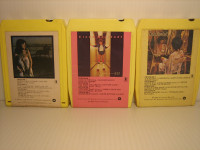 LINDA RONSTADT 8 TRACK TAPE CARTRIDGES