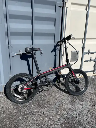 Carbon fiber folding bike. Hydraulic and shimano 9spd upgraded , View more